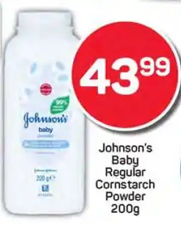 Pick n Pay Johnson's Baby Regular Cornstarch Powder 200g offer