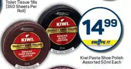 Pick n Pay Kiwi Paste Shoe Polish offer