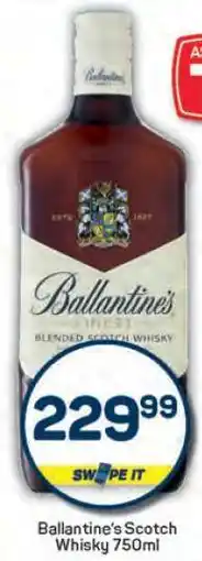 Pick n Pay Ballantine's Scotch Whisky 750ml offer