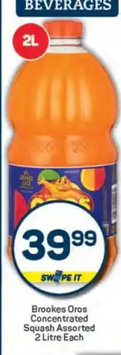 Pick n Pay Brookes Oros Concentrated Squash Assorted offer