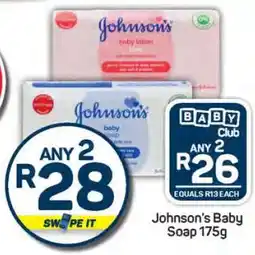Pick n Pay Johnson's Baby Soap 175g offer