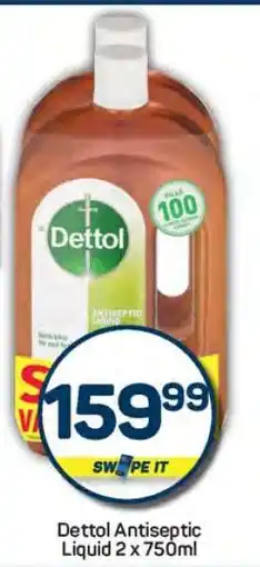 Pick n Pay Dettol Antiseptic Liquid 2 x 750ml offer