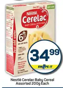 Pick n Pay Nestlé Cerelac Baby Cereal Assorted 200g Each offer