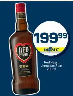 Pick n Pay Red Heart Jamaican Rum 750ml offer