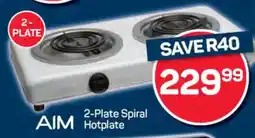Pick n Pay AIM 2 Plate Spiral Hotplate offer