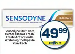 Pick n Pay Sensodyne Multi Care offer