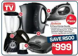 Pick n Pay Hypermarket Sunbeam 6-Piece Kitchen Bundle offer
