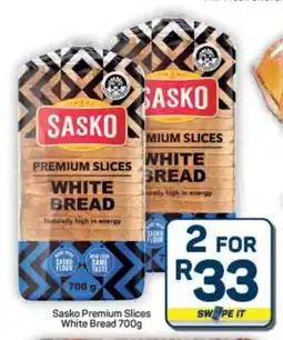 Pick n Pay Hypermarket Sasko Premium Slices White Bread 700g offer