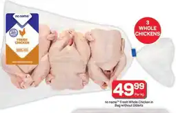Pick n Pay Hypermarket no name Fresh Whole Chicken in Bag Without Giblets offer