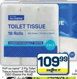 Pick n Pay Hypermarket PnP no name 2 Ply Toilet Tissue offer