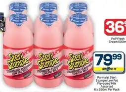 Pick n Pay Hypermarket Parmalat Steri Stumpie Low Fat Flavoured Milk Assorted offer