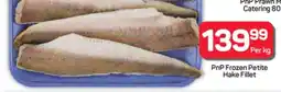 Pick n Pay Hypermarket PnP Frozen Petite Hake Fillet offer
