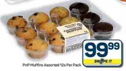 Pick n Pay Hypermarket PnP Muffins Assorted 12s Per Pack offer
