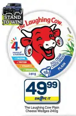Pick n Pay Hypermarket The Laughing Cow Plain Cheese Wedges 240g offer