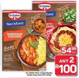 Pick n Pay Hypermarket Dr. Oetker Nice 'n Easy Ready Meals offer
