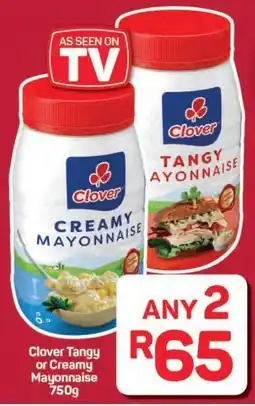 Pick n Pay Hypermarket Clover Tangy or Creamy Mayonnaise offer