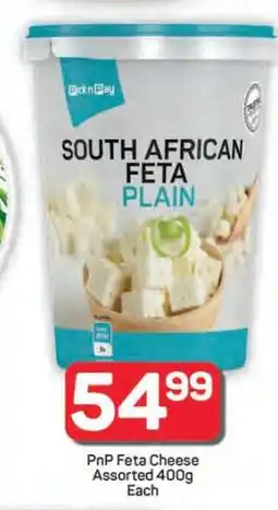 Pick n Pay Hypermarket PnP Feta Cheese Assorted 400g offer