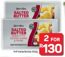 Pick n Pay Hypermarket PnP Salted Butter 500g offer