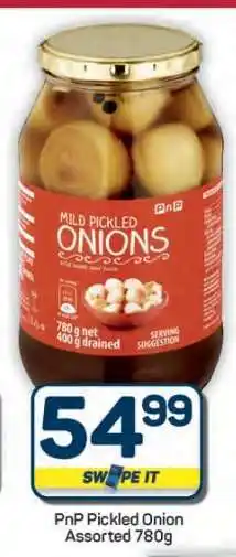 Pick n Pay Hypermarket PnP Pickled Onion Assorted 780g offer