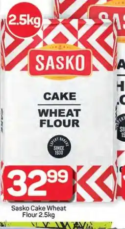 Pick n Pay Hypermarket Sasko Cake Wheat Flour 2.5kg offer
