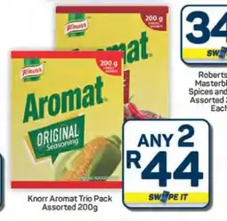 Pick n Pay Hypermarket Knorr Aromat Trio Pack Assorted 200g offer