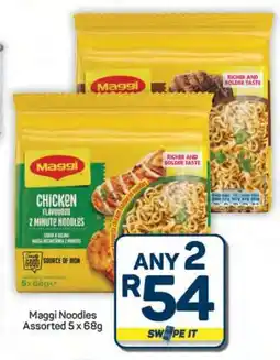 Pick n Pay Hypermarket Maggi Noodles Assorted 5 x 68g offer