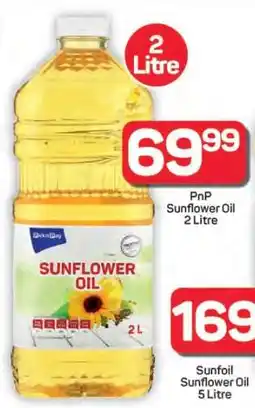 Pick n Pay Hypermarket PnP Sunflower Oil 2 Litre offer