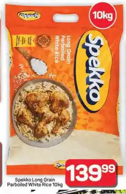 Pick n Pay Hypermarket Spekko Long Grain Parboiled White Rice 10kg offer
