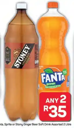 Pick n Pay Hypermarket Fanta, Sprite or Stoney Ginger Beer Soft Drink offer