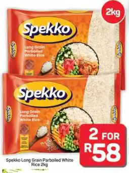 Pick n Pay Hypermarket Spekko Long Grain Parboiled White Rice 2kg offer