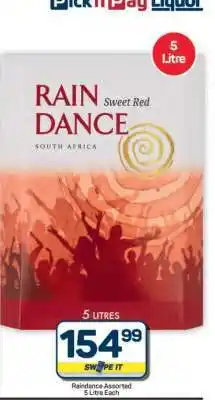 Pick n Pay Hypermarket Rain Dance Sweet Red offer