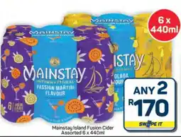 Pick n Pay Hypermarket Mainstay Island Fusion Cider Assorted offer