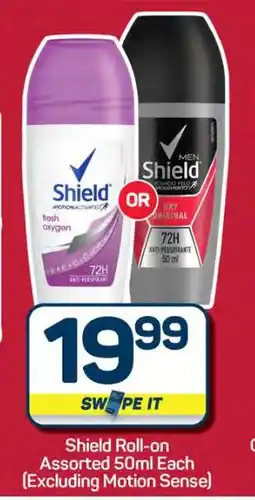 Pick n Pay Hypermarket Shield Roll On Assorted-50ml Each offer