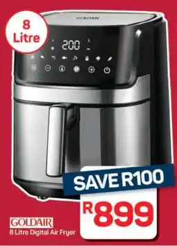 Pick n Pay Hypermarket Goldair 8 Litre Digital Air Fryer offer