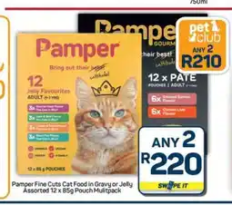 Pick n Pay Hypermarket Pamper Fine Cuts Cat Food offer