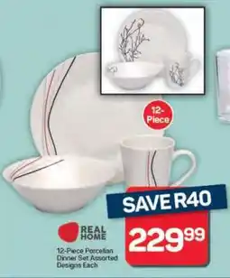Pick n Pay Hypermarket 12-Piece Porcelain Dinner Set offer