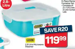 Pick n Pay Hypermarket 2.8 Litre Microwave Steamer offer