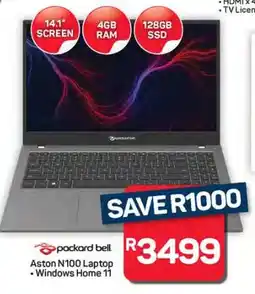 Pick n Pay Hypermarket Packard Bell Aston N100 Laptop offer