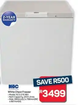 Pick n Pay Hypermarket White Chest Freezer offer