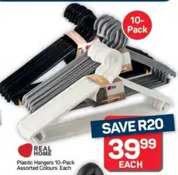 Pick n Pay Hypermarket Plastic Hangers 10-Pack offer