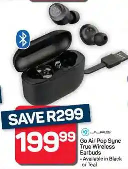 Pick n Pay Hypermarket Go Air Pop Sync True Wireless Earbuds offer