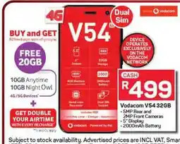Pick n Pay Hypermarket Vodacom V54 32GB offer