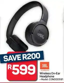 Pick n Pay Hypermarket JBL Wireless On-Ear Headphone offer