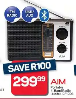 Pick n Pay Hypermarket AIM Portable 4-Band Radio offer