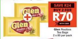 Checkers GLEN ROOIBOS TEA BAGS offer