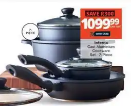Checkers Inferna Cast Aluminium Cookware Set offer