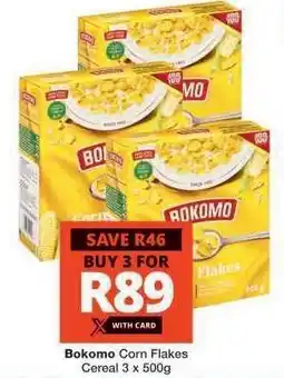 Checkers Bokomo Corn Flakes offer