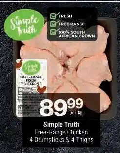 Checkers Simple Truth Free-Range Chicken offer