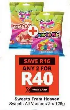 Checkers Sweets From Heaven offer