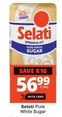 Checkers Selati Pure White Sugar offer